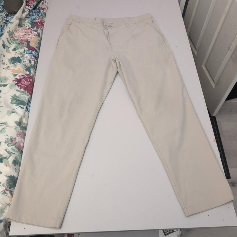lululemon athletica Men's Light Beige Chinos 36x30